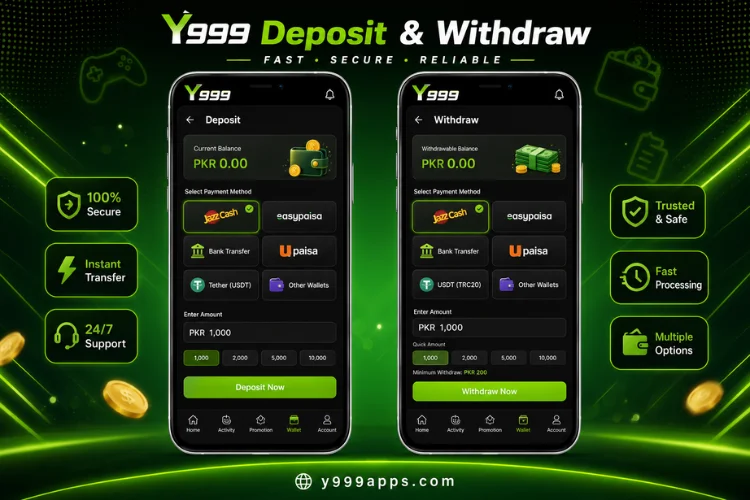 y999 deposit